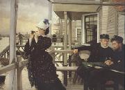 James Tissot The Captain's Daughter (nn01) oil painting